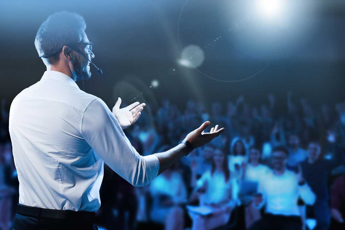 motivational speaker