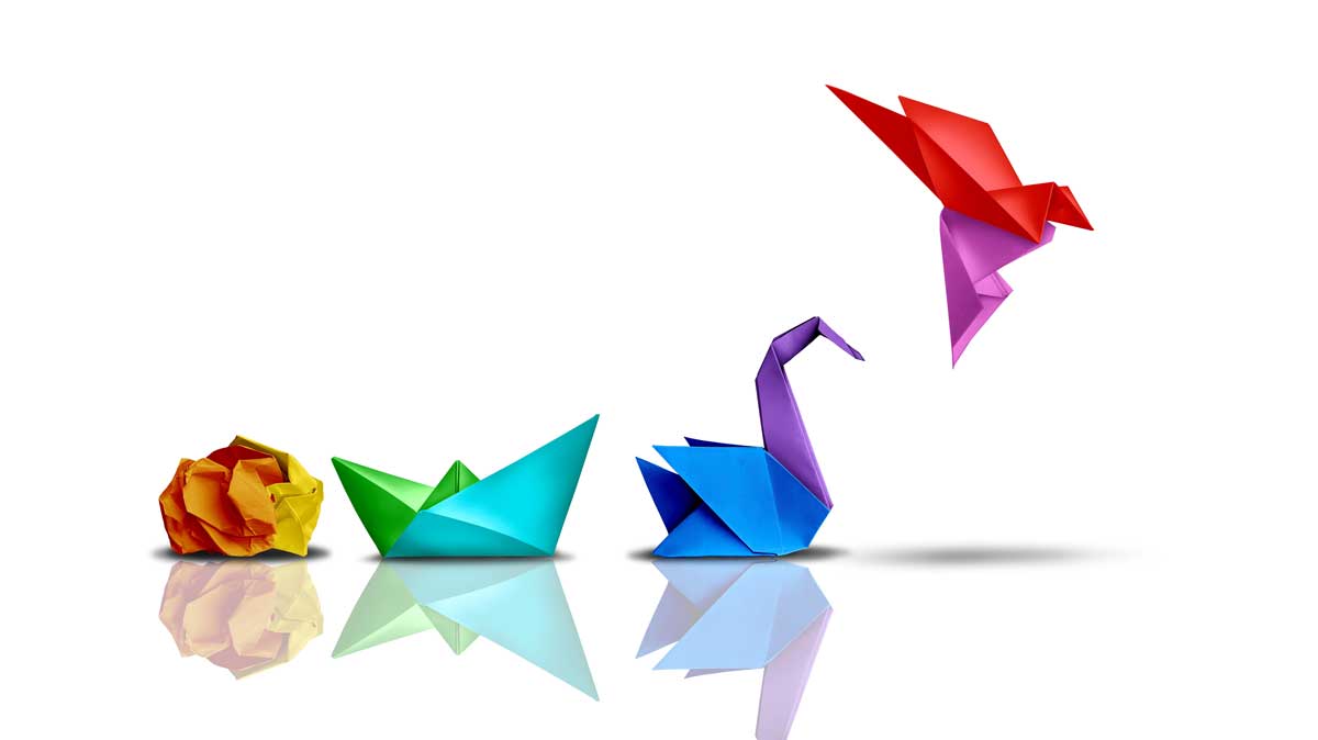 paper swans